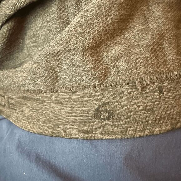 Lululemon Women's Swiftly Tech Speed Long Sleeve Top Shirt Black Green Size 6 - Picture 5 of 6